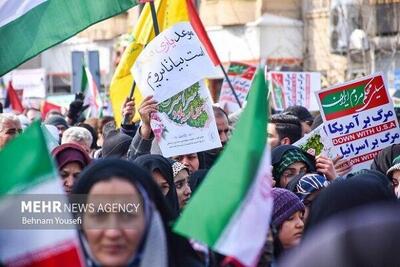  مقامات و چهرهای سیاسی در مراسم 22 بهمن