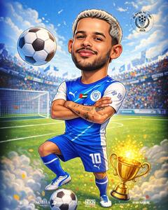  مهدی قایدی کاریکاتور شد