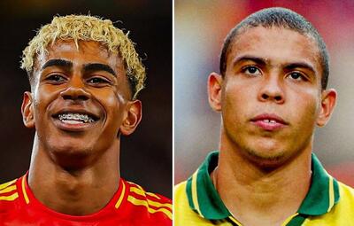  لامین یامال رکورد ۱۱۰ ساله بارسلونا را فرو ریخت؛ فراتر از لیونل مسی و رونالدو نازاریو 