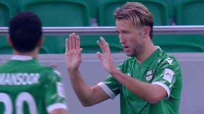  گل اول الاهلی دوحه به سپاهان (ولپ)