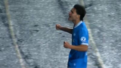  گل اول ناپولی به کومو (ورگارا)