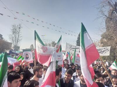  نمایش وحدت و وفاداری مردم فارس به انقلاب + فیلم