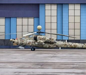  تصویری از یک بالگرد تهاجمی روسی میل Mi-28 در خدمت ارتش ایران