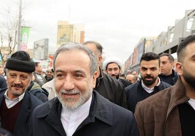  روایت عراقچی از راهپیمایی ۲۲ بهمن