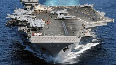  ادعای وال‌استریت ژورنال: آمادگی دومین ناو هواپیمابر آمریکا برای اعزام به خاورمیانه
