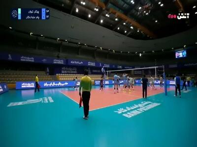  خلاصه والیبال پیکان تهران 3 - چادرملو اردکان 1