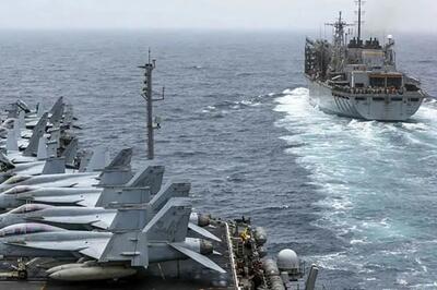  ناو سوخت‌رسان «آبراهام لینکلن» دچار حادثه شد