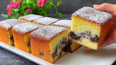  کیک ۱۰ دقیقه ای که تو دهن آب میشه ! همه دنبال این دستور پختن !