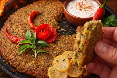  طرز تهیه کوکو لوبیا چشم بلبلی قدم به قدم!