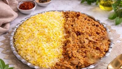  پلو مرغ با لپه غذایی که نمیتونی ازش بگذری حتی اگه سیر باشی