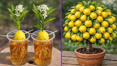  پرورش درخت لیمو از هسته میوه و آزمایش علمی جذاب خمیردندان