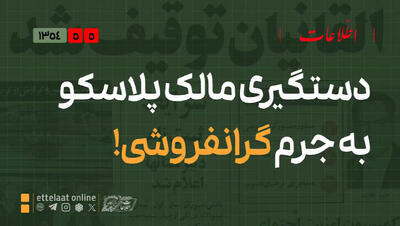  ماجرای دستگیری مالک پلاسکو به جرم گران‌فروشی!