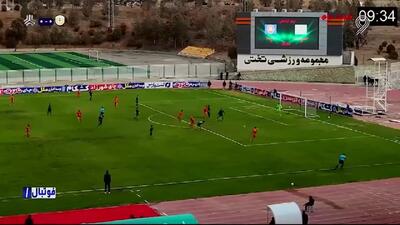  خلاصه بازی نیروی زمینی 0 - سایپا 1 + ویدئو