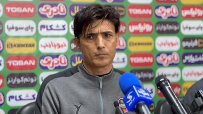  صحبت‌های مهدی برزگر مربی شمس آذر پیش از بازی با آلومینیوم اراک