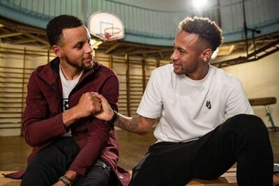  نیمار و علاقه شدید به بسکتبال؛ استفن کری مثل من است!