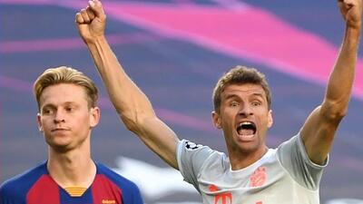  نوستالژی/ بارسلونا 2-8 بایرن مونیخ (تحقیر مسی در نیوکمپ)