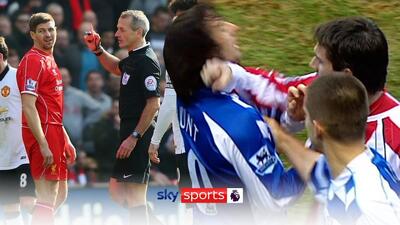  سریع ترین کارت قرمزهای تاریخ لیگ برتر انگلیس