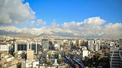  کیفیت هوای تهران قابل قبول است