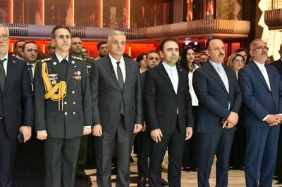  حضور معاون پاشینیان در مراسم سالگرد پیروزی انقلاب اسلامی ایران در ایروان