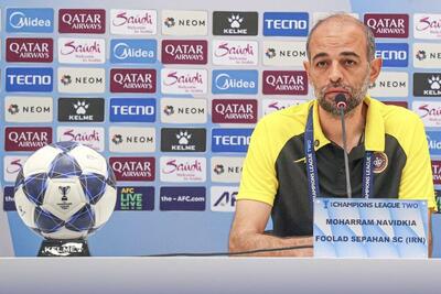  نویدکیا: تلاش‌مان دور زدن دفاع الاهلی است