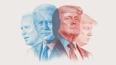  اکسیوس: عملکرد بایدن از ترامپ بهتر بود