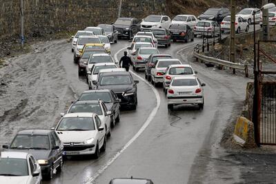  آخرین وضعیت ترافیکی و جوی در جاده چالوس و هراز