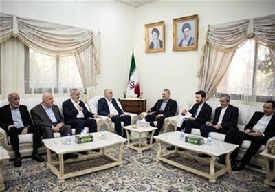  بیانیه حماس درباره دیدار هیئت ارشد آن با علی لاریجانی در دوحه