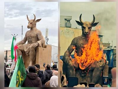  آتش زدن بعل در ۲۲ بهمن ؛ بررسی یک اقدام نمادین و واکنش‌های اجتماعی