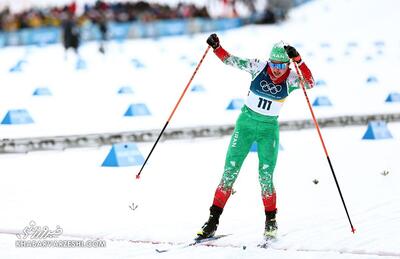  اولین نماینده ایران در المپیک زمستانی نزدیک رتبه صدم +عکس