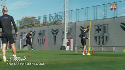  ویدیو| بارسلونا اینگونه برای دیدار با اتلتیکو مادرید آماده شد