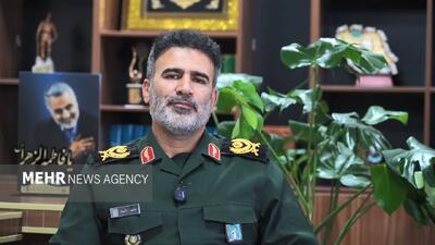  سردار اکبری: عبور از جنگ ترکیبی با وحدت و ایستادگی ممکن است