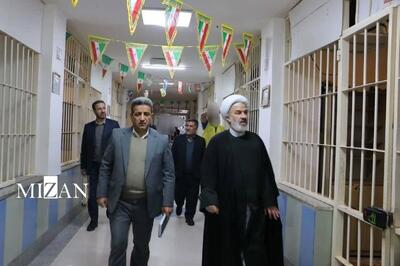  بازدید شبانه رئیس کل دادگستری استان خراسان شمالی از زندان اسفراین