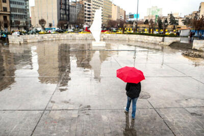  روزهای بارانی و بادخیز  در انتظار تهران