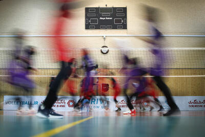  ۵ قضاوت داور والیبال ایران در لیگ زنان آسیای مرکزی - پارس فوتبال