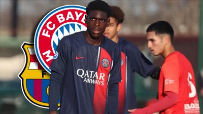  رقابت بایرن مونیخ و بارسلونا برای جذب امانوئل امبمبا، پدیده‌ی جوان پاری سن ژرمن  - پارس فوتبال