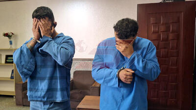  فیلم / سرقت طلا با سوءاستفاده از رابطه خانوادگی در پیشوا / هر 2 متهم بازداشت شدند