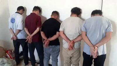  دستگیری تروریست های گروهک منافقین در البرز