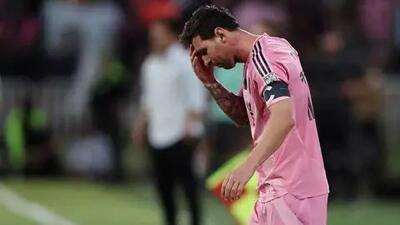  لیونل مسی مصدوم شد