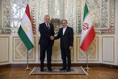  وزیر امور خارجه تاجیکستان چهل وهفتمین سالگرد پیروزی انقلاب اسلامی را به عراقچی تبریک گفت