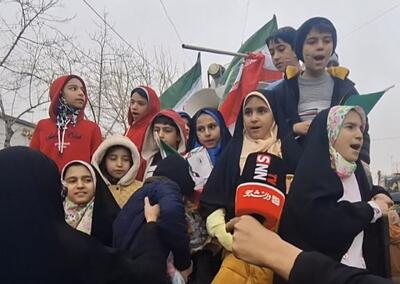  پیام کودکان شهرکردی به رئیس جمهور آمریکا در روز ۲۲ بهمن +فیلم