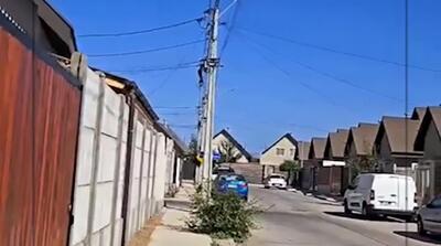  لحظات وقوع زلزله 6.1 ریشتری در شیلی