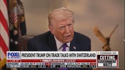  ترامپ: از لحن نخست‌وزیر سوئیس خوشم نیامد، تعرفه‌ها را 9 درصد دیگر افزایش دادم!