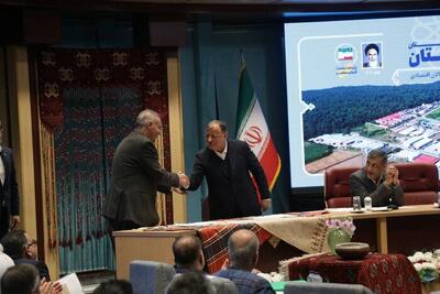  امضای ۴ تفاهم‌نامه سرمایه‌گذاری ۱۵.۵ همتی در سفر رئیس‌جمهور به گلستان