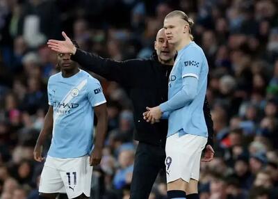  خبر بد پپ برای سیتی: هالند مصدوم شد