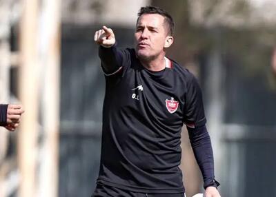  اوسمار عصبانی و مصمم در تمرین پرسپولیس