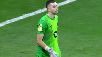  گل اول اتلتیکومادرید به بارسلونا(گل به خودی گارسیا)