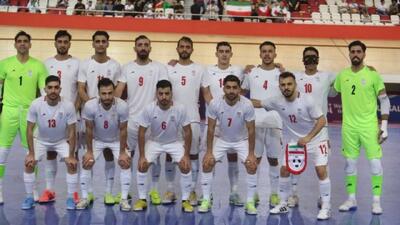  صعود یک پله‌ای شاگردان شمسایی در رنکینگ فیفا؛ فوتسال ایران چهارم جهان شد