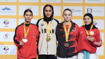  افتخارآفرینی دختر ایرانی در امارات