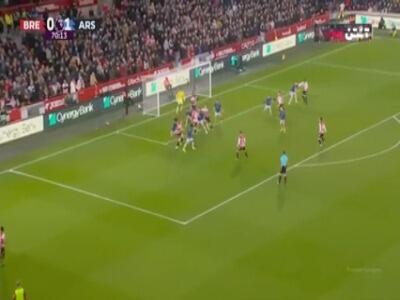  گل اول برنتفورد به آرسنال توسط پاتر