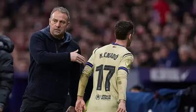  عصبانیت فلیک در تمرین بارسلونا؛ بی‌روح و بی‌غیرتید!